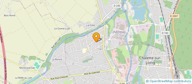 localisation de l'entreprise BULUT à CHALETTE-SUR-LOING