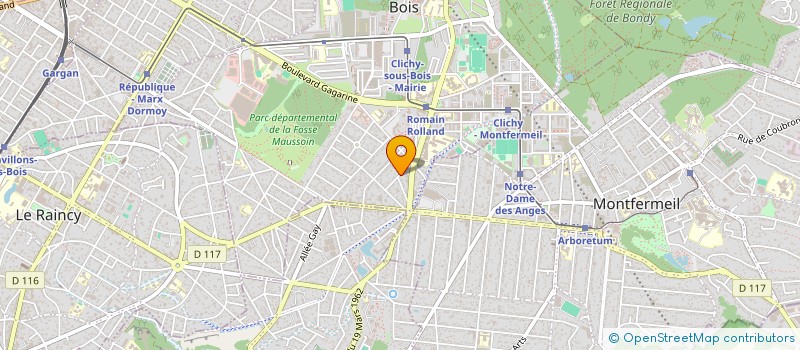 localisation de l'entreprise BULUT à CLICHY-SOUS-BOIS