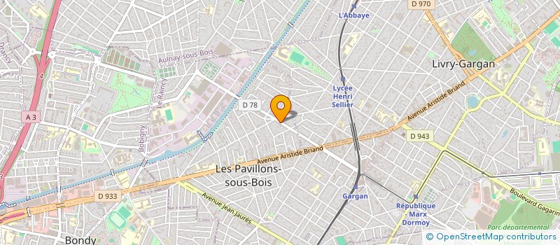 localisation de l'entreprise BULUT  LES PAVILLONS-SOUS-BOIS