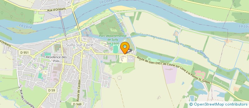 localisation de l'entreprise BULUT ASCENSEURS  SULLY-SUR-LOIRE
