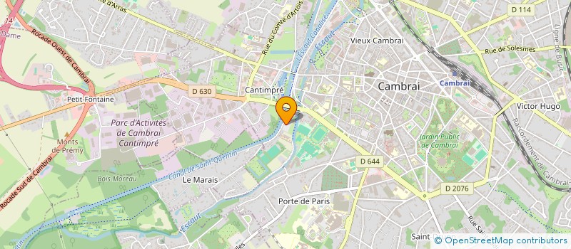 localisation de l'entreprise BULWARK SECURITY à CAMBRAI