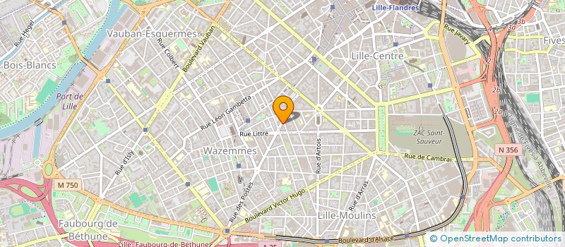 localisation de l'entreprise BULZAK à LILLE