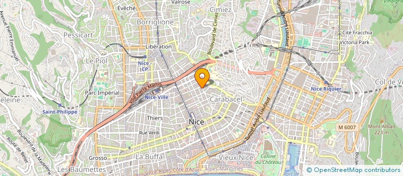 localisation de l'entreprise BULZOMI IMMO  NICE