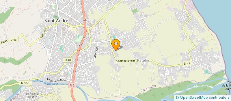 localisation de l'entreprise BUMIRELIE  SAINT-ANDRE