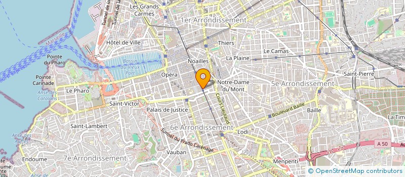 localisation de l'entreprise BUMP  MARSEILLE