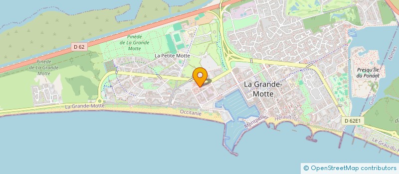 localisation de l'entreprise BUMP CYCLES  LA GRANDE-MOTTE