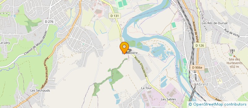 localisation de l'entreprise BUMPER  BELLERIVE-SUR-ALLIER