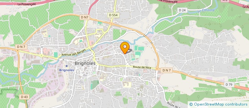 localisation de l'entreprise BUMPIE'S  BRIGNOLES