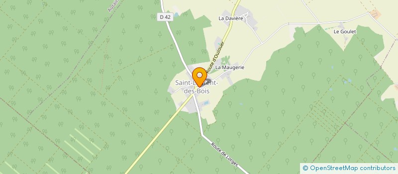 localisation de l'entreprise BUMUNTU  SAINT-LAURENT-DES-BOIS