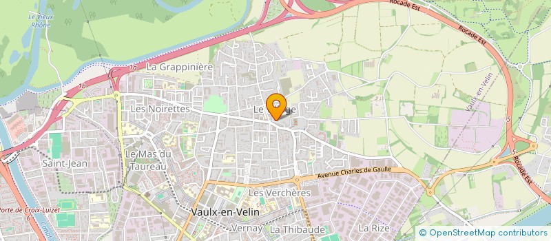 localisation de l'entreprise BUN  VAULX-EN-VELIN