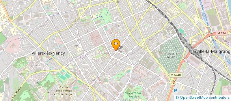 localisation de l'entreprise BUN&CO  NANCY