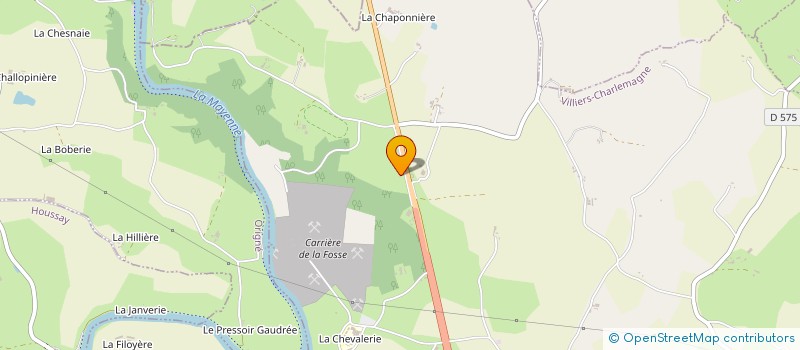 localisation de l'entreprise BUN'S EVENEMENTIEL  VILLIERS-CHARLEMAGNE