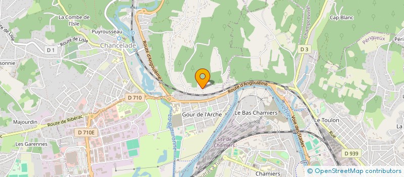 localisation de l'entreprise BUNA  CHANCELADE