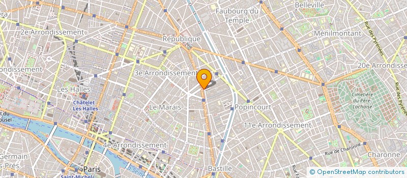 localisation de l'entreprise BUNA-TIME  PARIS