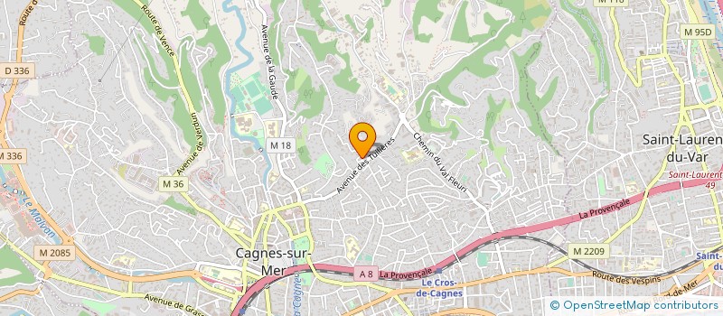 localisation de l'entreprise BUNDLE HIT à CAGNES SUR MER