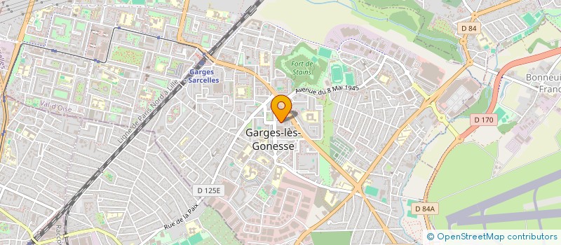 localisation de l'entreprise BUNE HOLDING  GARGES-LES-GONESSE