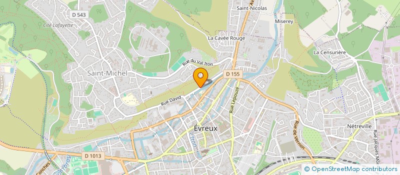 localisation de l'entreprise BUNEL'S  EVREUX