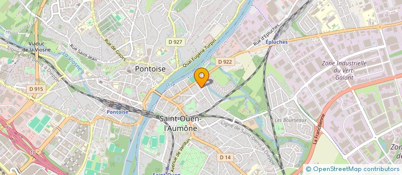 localisation de l'entreprise BUNESCU TRAVAUX DE RENOVATION à SAINT-OUEN-L'AUMONE