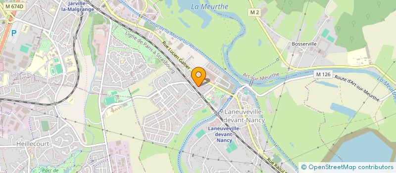 localisation de l'entreprise BUNGA'LOR  LANEUVEVILLE-DEVANT-NANCY