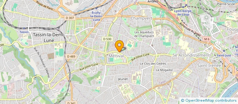 localisation de l'entreprise BUNGALOW à LYON