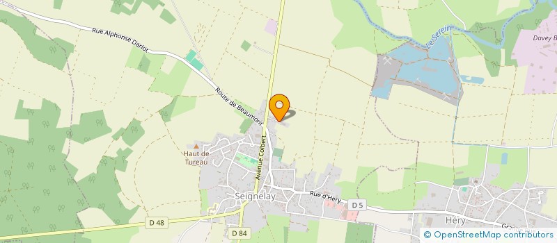 localisation de l'entreprise BUNGALUX  SEIGNELAY