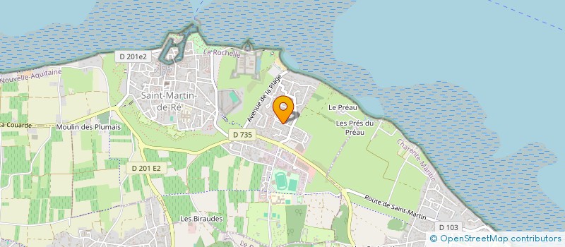 localisation de l'entreprise BUNIAZET MARILOU  SAINT-MARTIN-DE-RE