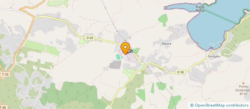 localisation de l'entreprise BUNIFAZIU TENNIS CLUB  BONIFACIO