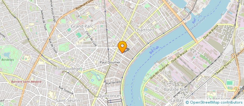 localisation de l'entreprise BUNJIKAN BOXING DOJO à BORDEAUX