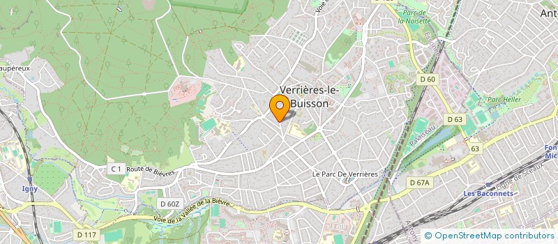 localisation de l'entreprise BUNKA à VERRIERES-LE-BUISSON