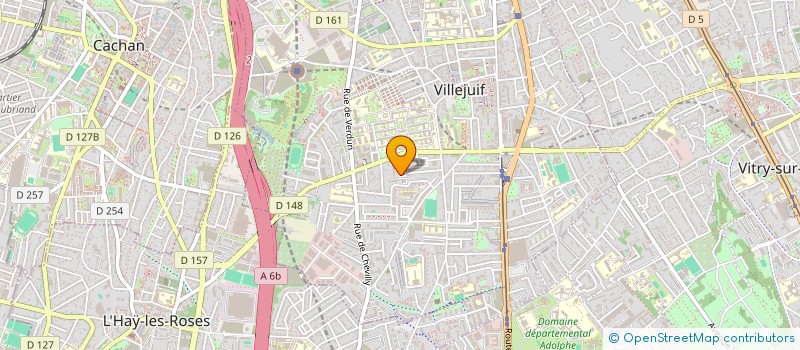 localisation de l'entreprise BUNKA ROKETTO à VILLEJUIF