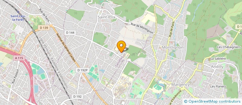 localisation de l'entreprise BUNKANI à SAINT-PRIX