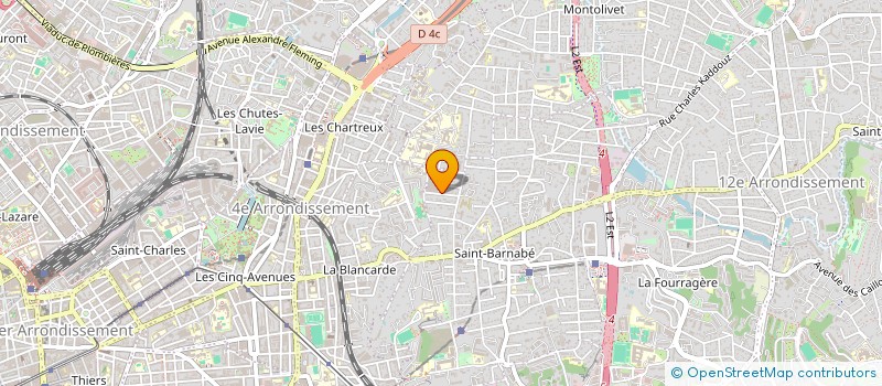 localisation de l'entreprise BUNKER à MARSEILLE