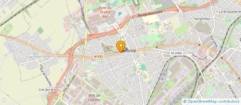 localisation de l'entreprise BUNKER CLUB  LILLE