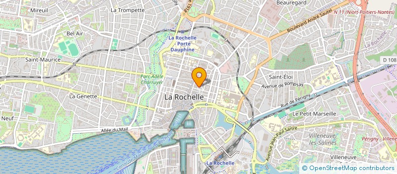 localisation de l'entreprise BUNKER LR  LA ROCHELLE