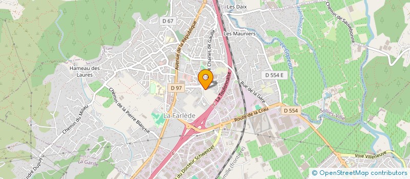 localisation de l'entreprise BUNNY AGENCY  LA FARLEDE