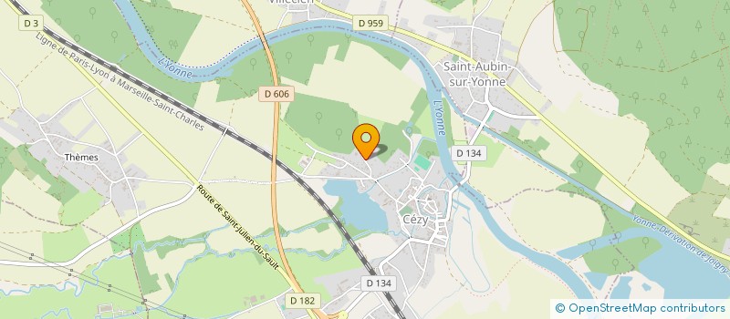 localisation de l'entreprise BUNNY BUN'S  CEZY