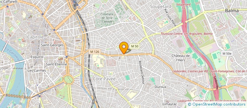 localisation de l'entreprise BUNNY CORP à TOULOUSE