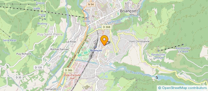 localisation de l'entreprise BUNNY HOP CLUB à BRIANCON