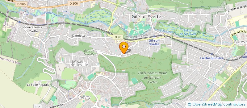 localisation de l'entreprise BUNO  RESIDENCE PARTNERS  GIF-SUR-YVETTE