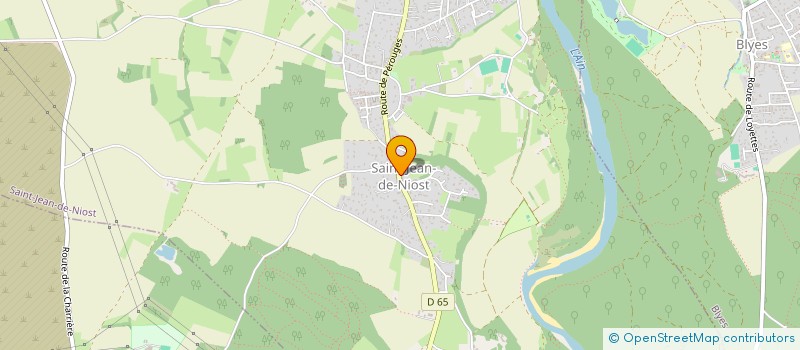 localisation de l'entreprise BUNOD RODRIGUEZ  SAINT-JEAN-DE-NIOST