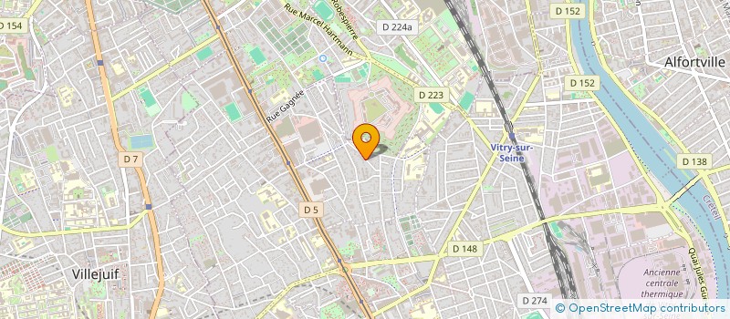 localisation de l'entreprise BUNUELOS  VITRY-SUR-SEINE