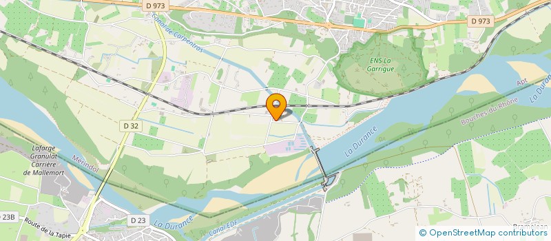 localisation de l'entreprise BUONO OCEANE ET NICOLAS  MERINDOL