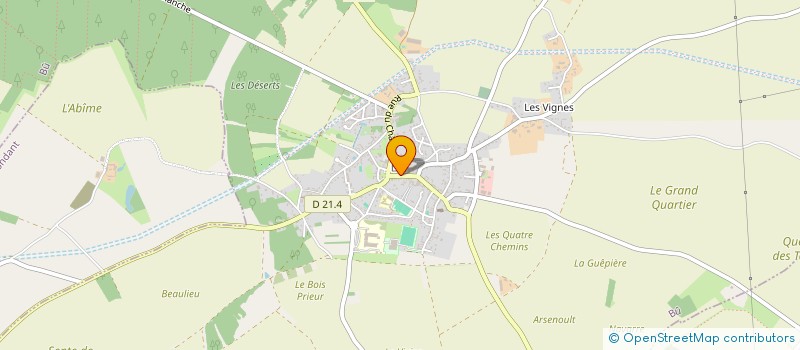 localisation de l'entreprise BUPHARM à BU