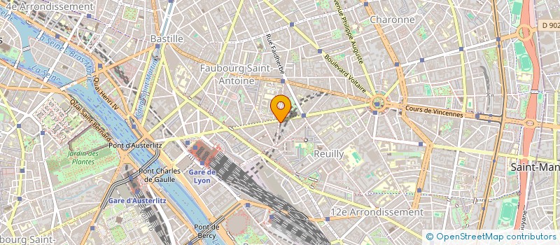 localisation de l'entreprise BUR INTER AFGHANISTAN  PARIS