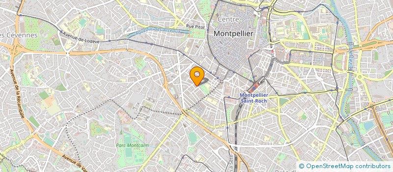localisation de l'entreprise BUR LANGUED ET GEOLOG HYDROLOG à MONTPELLIER