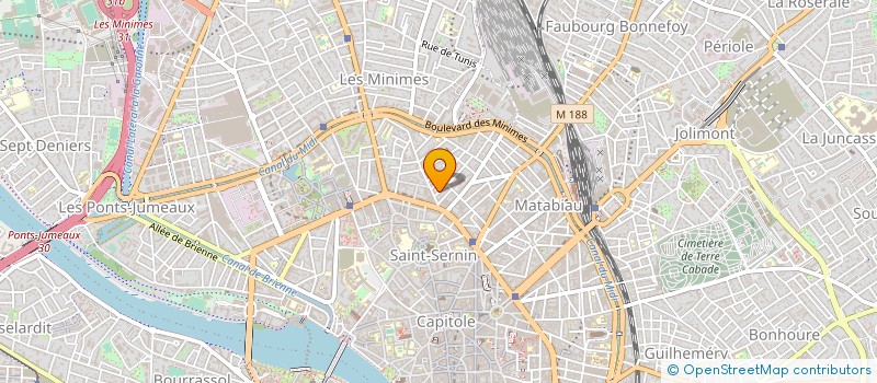localisation de l'entreprise BUR.OCCITANIE à TOULOUSE