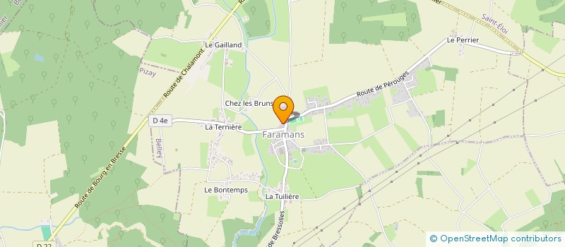 localisation de l'entreprise BURA VIALE MEX  FARAMANS