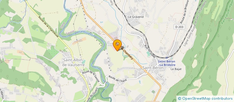 localisation de l'entreprise BURAIS DISTRIBUTION à SAINT-BERON