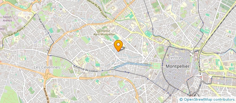 localisation de l'entreprise BURANO à MONTPELLIER