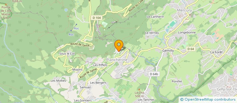 localisation de l'entreprise BURATTI - SARTOR  PLANCHERINE